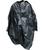 Black Poncho French Riot Police Issue Shaped Hooded Poncho Cape, New - thumbnail image 1