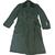 German Green Military Issue Vintage Great Coat - thumbnail image 1