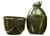 NATO Type Water Bottle Plastic 58 Pattern Style Water Bottle And Mug Olive Or Black - thumbnail image 3