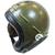Para Helmet Czech Republic Parachutist Helmet Olive green Used Military CZ/SK - thumbnail image 1