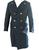 Airforce Great Coat Genuine Italian Air force Blue long great coat