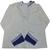 Italian Military Issue White Sailors Top With Blue Collar - thumbnail image 1