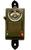Danish Olive Green Signal Lamp With Morse Code And Filters - Type II (Leather End) - thumbnail image 1