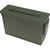 Metal ammo box New 30 cal Military issue Danish M19A1 30 cal olive ammo box