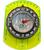 Orienteering Compass Kombat Fluorescent Hi-viz Base Orienteering Compass - thumbnail image 1