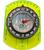 Orienteering Compass Kombat Fluorescent Hi-viz Base Orienteering Compass