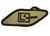 Royal Tank Regiment Crew Cloth TRF Badge Patch Sew On Tank Badge - thumbnail image 1