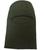 Peaked Balaclava Olive Acrylic Knitted Open Faced Peak Balaclava - thumbnail image 2