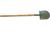 Military Spade Tall Army issue pioneer Wooden Handled spade - thumbnail image 1