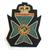 Kings Royal rifle corps blazer badge