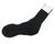 Military Issue Black general service socks (shorter length) polyester cotton mix