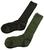 Cotton Coolmax Socks Highlander Coolmax Crusader Socks Black Or Olive (SOC082)