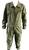 US Army Coveralls Combat Vehicle Crewman Coverall - olive green Genuine Issue