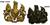 General Service Cap badge, Selection Available - thumbnail image 3