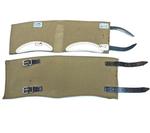 Previous product: German Military Olive Green Khaki Canvas Gaiters With Leather Fasteners, Like New