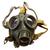 German WWII Gas Mask, 1940's WW2 BMW Collectors Gas Mask Respirator And Filter - thumbnail image 4