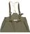 German Military Olive Green Gore-tex Braced Overtrousers - thumbnail image 2