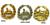 Gloucestershire Regiment Cap Badges And Back Badge - thumbnail image 5