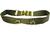 Army Style Webbing Belt 37 Pattern Imported Military Khaki or Green webbing belt