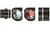 Hawkeye 3 Watt Dual Button Hand Torch White / Red LED 260 Lumens Torch TOR188 - thumbnail image 2