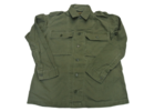 Olive herringbone shirt