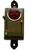 Danish Olive Green Signal Lamp With Morse Code And Filters - Type II (Leather End) - thumbnail image 6