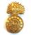 Bi Metal and Officers Infantry Cap Badge For The Lancashire Fusiliers