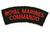  Royal Marine Commando cloth Shoulder Titles