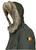 Belgian Army 'Mod Style' Military Parka / Parker With Quilted Lining And Fur Trimmed Hood - thumbnail image 3