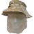 Desert camo Wide brimmed boonie hat with mossie net