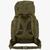 Bergen 44 Litre Forces Army Style Loader 44L Molle Rucksack Olive Green / Black NRT044 - thumbnail image 5