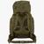 Bergen 44 Litre Forces Army Style Loader 44L Molle Rucksack Olive Green / Black NRT044