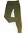 Green Thermal Long Johns New Olive Green - thumbnail image 1
