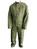 Coverall Olive Green Used British Army Boilersuit coverall with pocket and Velcro Front