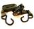 Ratchet Strap Olive Green 1 inch Wide x 15ft Length - thumbnail image 1