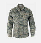 Next product: Airforce ABU U.S. Airforce / Airmen Digital Tiger Stripe ABU Utility Mens Shirt / Jacket, Used Condition