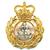 Royal Navy Chief Petty officer  and Warrant officer metal cap badge 