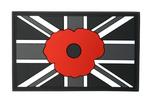 Next product: Union Jack Flag With Red Poppy Velco PVC Patch