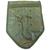 Military Issue Spade Cover Green PVC Shovel Cover - thumbnail image 2