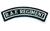 RAF Regiment Shoulder Title Blue Olive Or Sand - thumbnail image 1