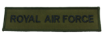 RAF field jacket tab