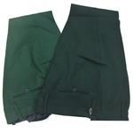 Green dress trousers