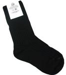 Next product: Ribbed Black Short Super Wash Military Socks 