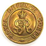 Next product: Royal Defence Corps Cap Badge