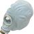 Military issue Russian Grey Gas mask with bag  - thumbnail image 2