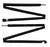 Bivvy Poles Military Army Issue Pair of Black Powder Coated 3 piece Pack of 2 Bivi Poles - thumbnail image 3