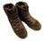 Brown Gore-Tex Lowa Boots German Military SF Issue Goretex Lined Suede boots with Lowa soles Used