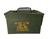 Ammo Box 50 Cal 5.56mm Ammo Box U.S. Military Small Arms Green Ammo Box Cartridge Tin