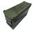 40mm Ammo Box Genuine U.S Military Tough Green Metal Ammo Box ( 15cm x 44cm x 25cm)