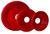 Red Camping Plate And Bowl Set New Highlander Red Plastic Set - thumbnail image 2